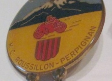 medaille concentration moto 1972 perpignan