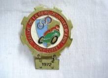 medaille concentration moto 1972 vichy