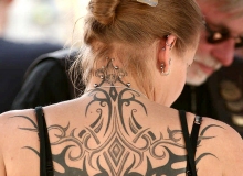tatouage motard tribal_dos