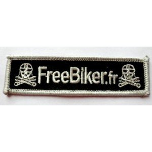 Patch patronyme noir