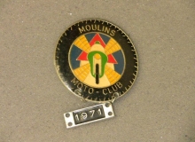 medaille concentration moto 1971 moulins
