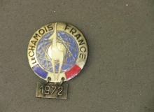 medaille concentration moto 1972 chamois
