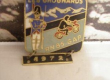 medaille concentration moto 1972 gap