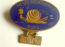 blois medaille concentration moto 1979