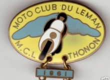 thonon medaille concentration moto 1981