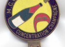 EPERNAY medaille concentration moto 1982 fb