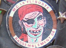 La_Flibuste medaille concentration moto 1984