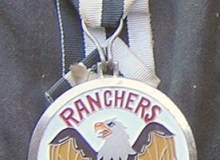 Ranchers medaille concentration moto 1984