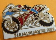 Le mans medaille concentration moto 1989