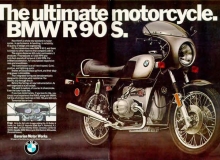 publicite moto bmw r90s