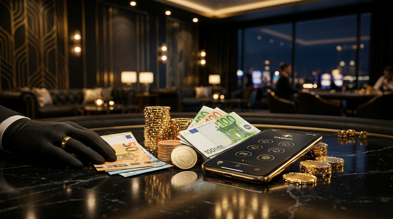 Bonus casino 2026 - cashback sur fond sombre avec accents dorés