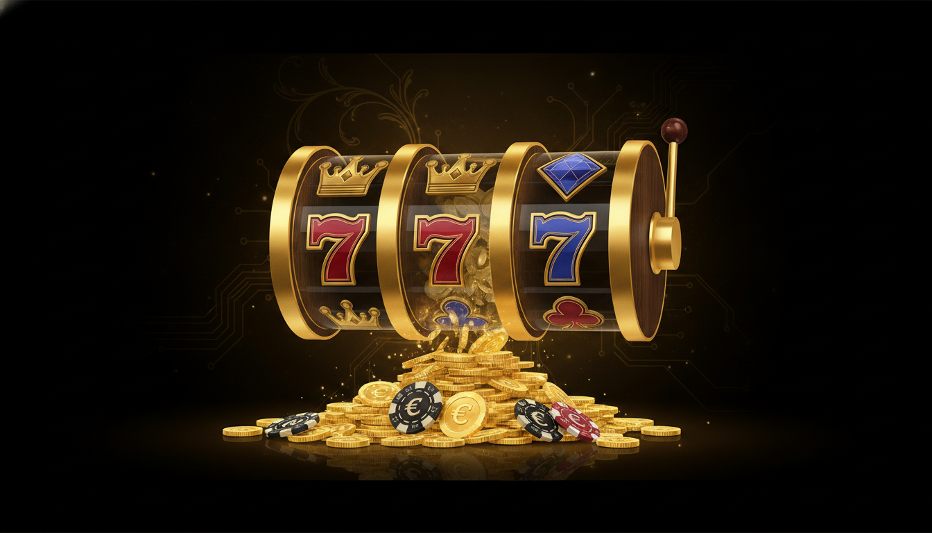 Bonus casino 2026 - tours gratuits sur fond sombre avec accents dorés